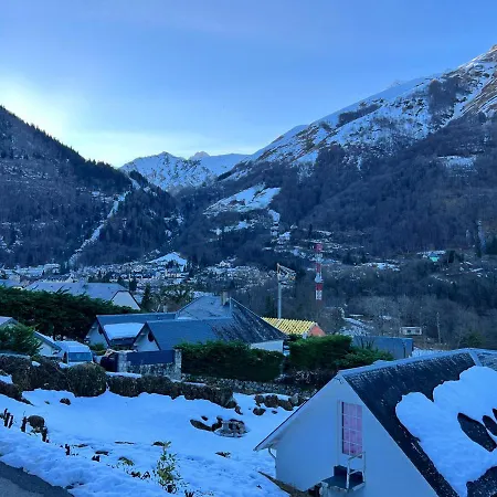 Apartment T2 Bis 40m2 5p. Vue. Balcon. Parking. Piscine Ete. Cauterets